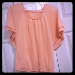 Peach shirt